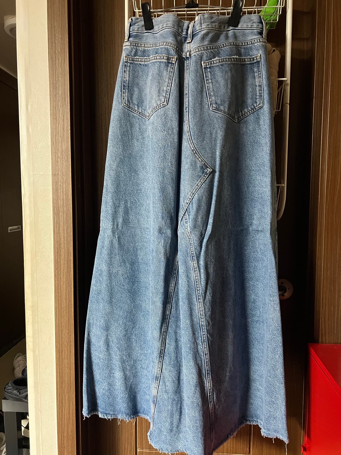 [zara] 데님 스커트 L 30 미착용 상품이미지2