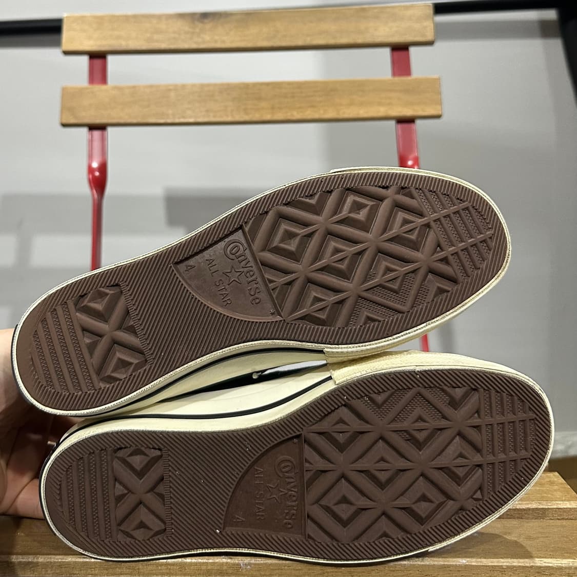 230) 컨버스 운동화 여성 여자 신발 척테일러 70 하이 그린 상품이미지6