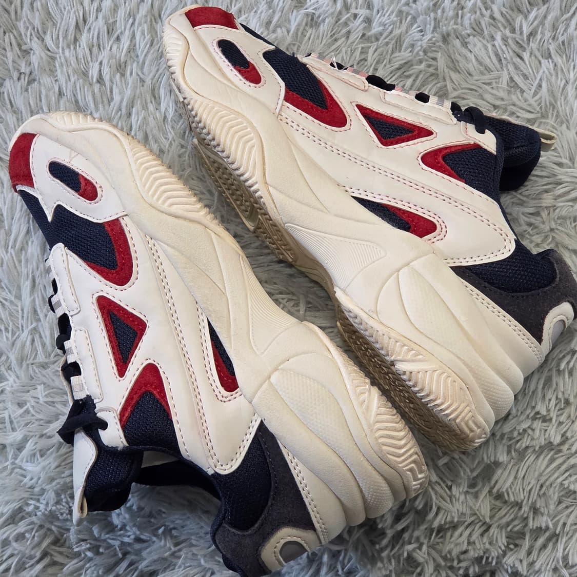 8q-16:슈펜 AFHJ19W20어글리 스니커즈 네이비레드(230) 상품이미지8