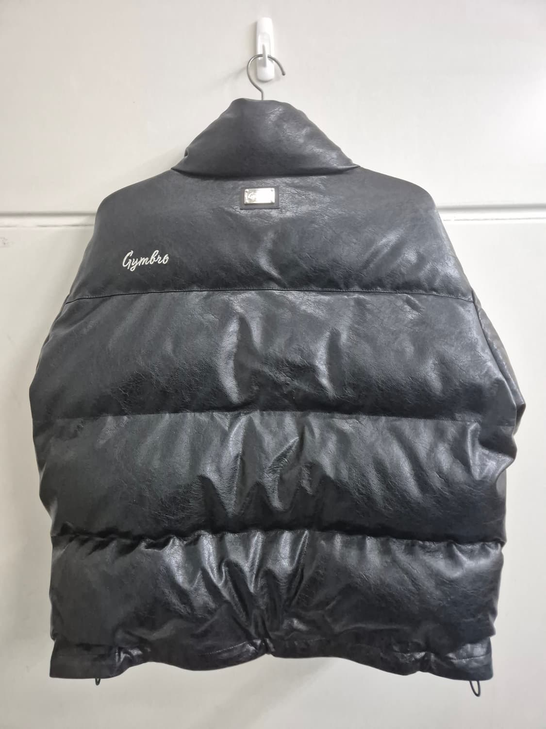 짐브로(GBRO)헤비 레더 숏패딩(L/100) 상품이미지4