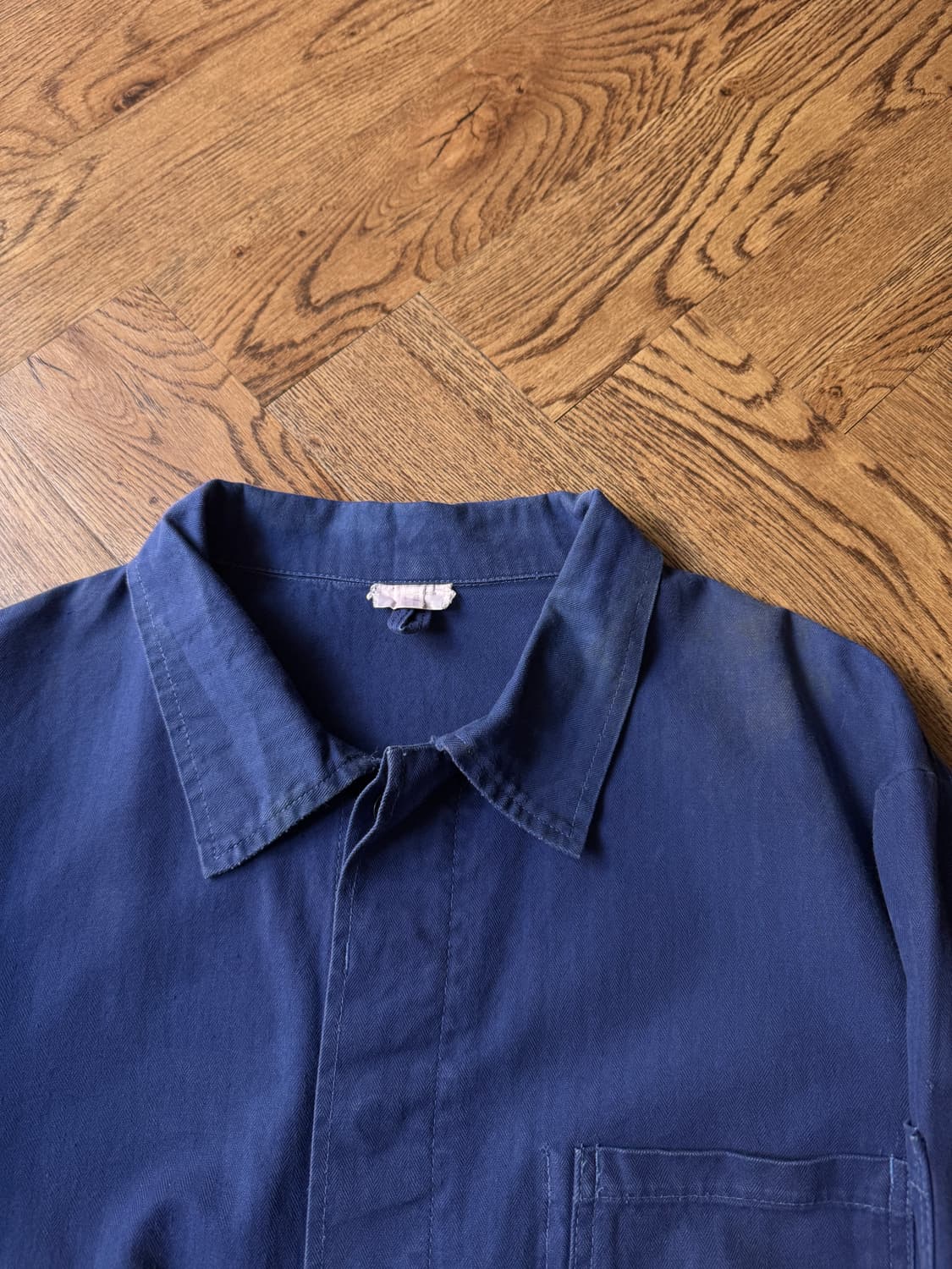 [L]암 포켓 헤링본 트윌 프렌치 워크 자켓 상품이미지2