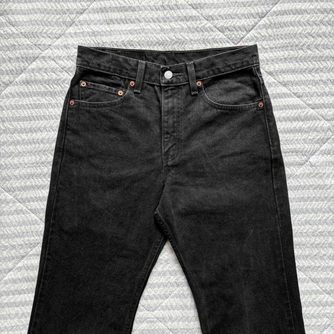 00s 빈티지 리바이스 517 블랙 허리37.5cm 상품이미지3