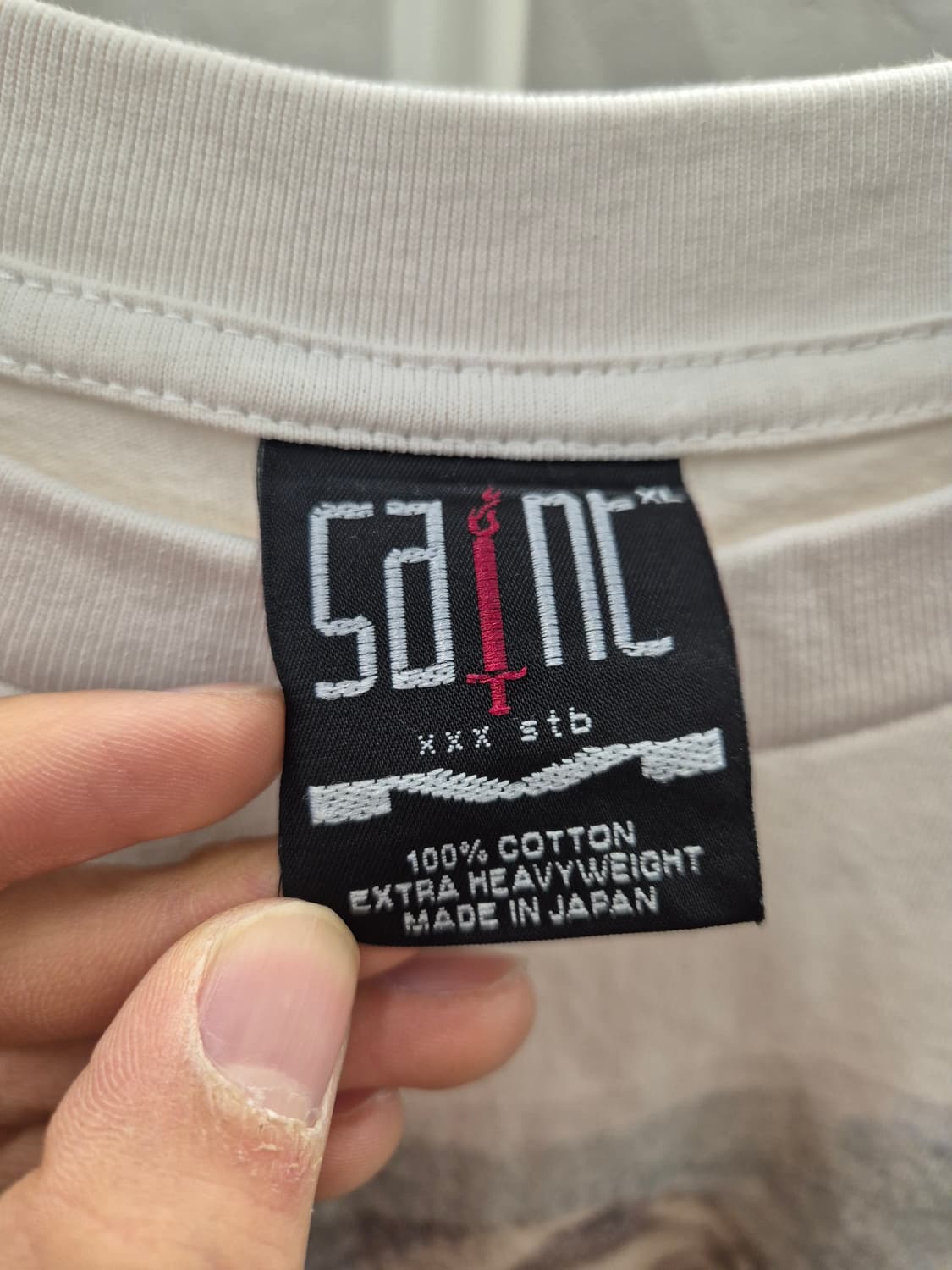 세인트 미카엘 화이트 반팔 XL 상품이미지6