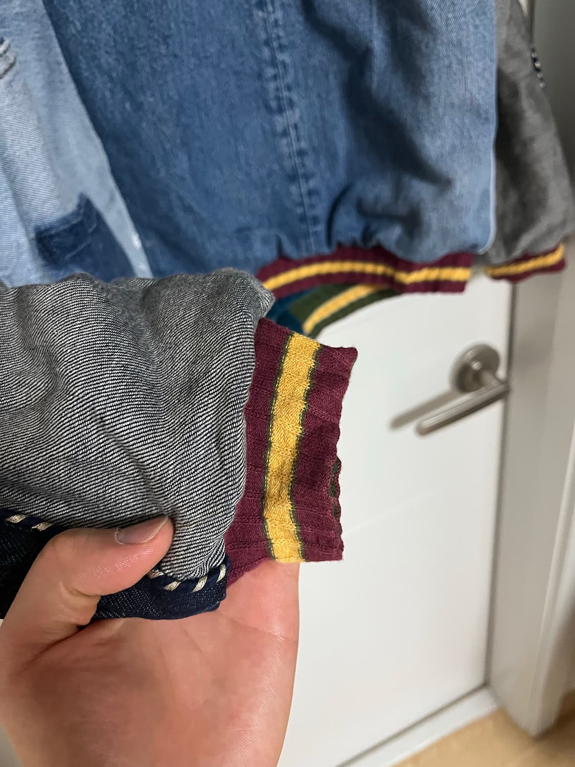 캐피탈 수베니어 리메이크 데님 자켓 L 판매합니다 상품이미지3