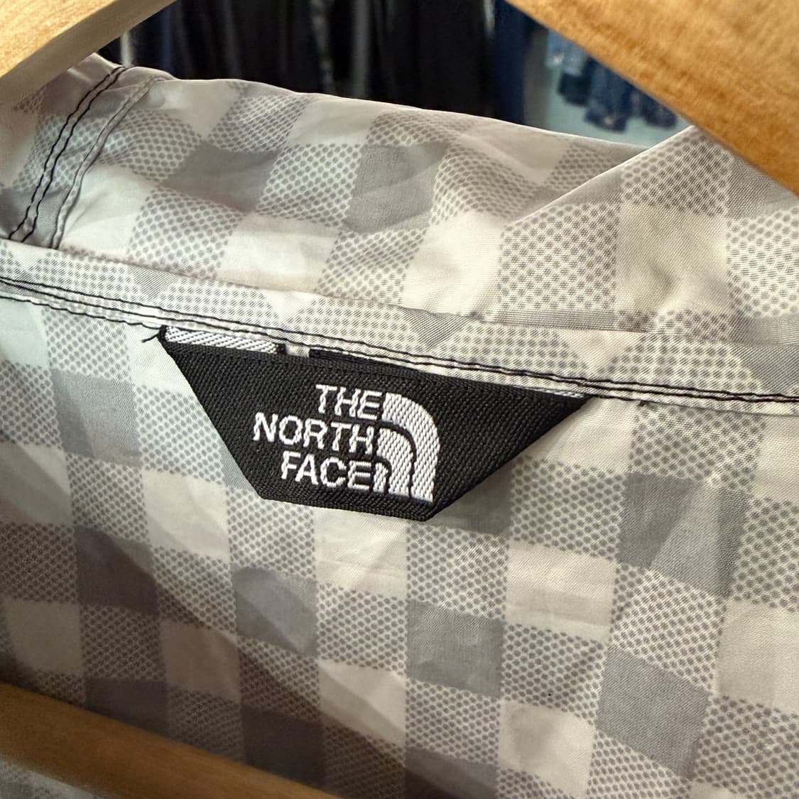 [L] 노스페이스 깅엄체크 바람막이 상품이미지8