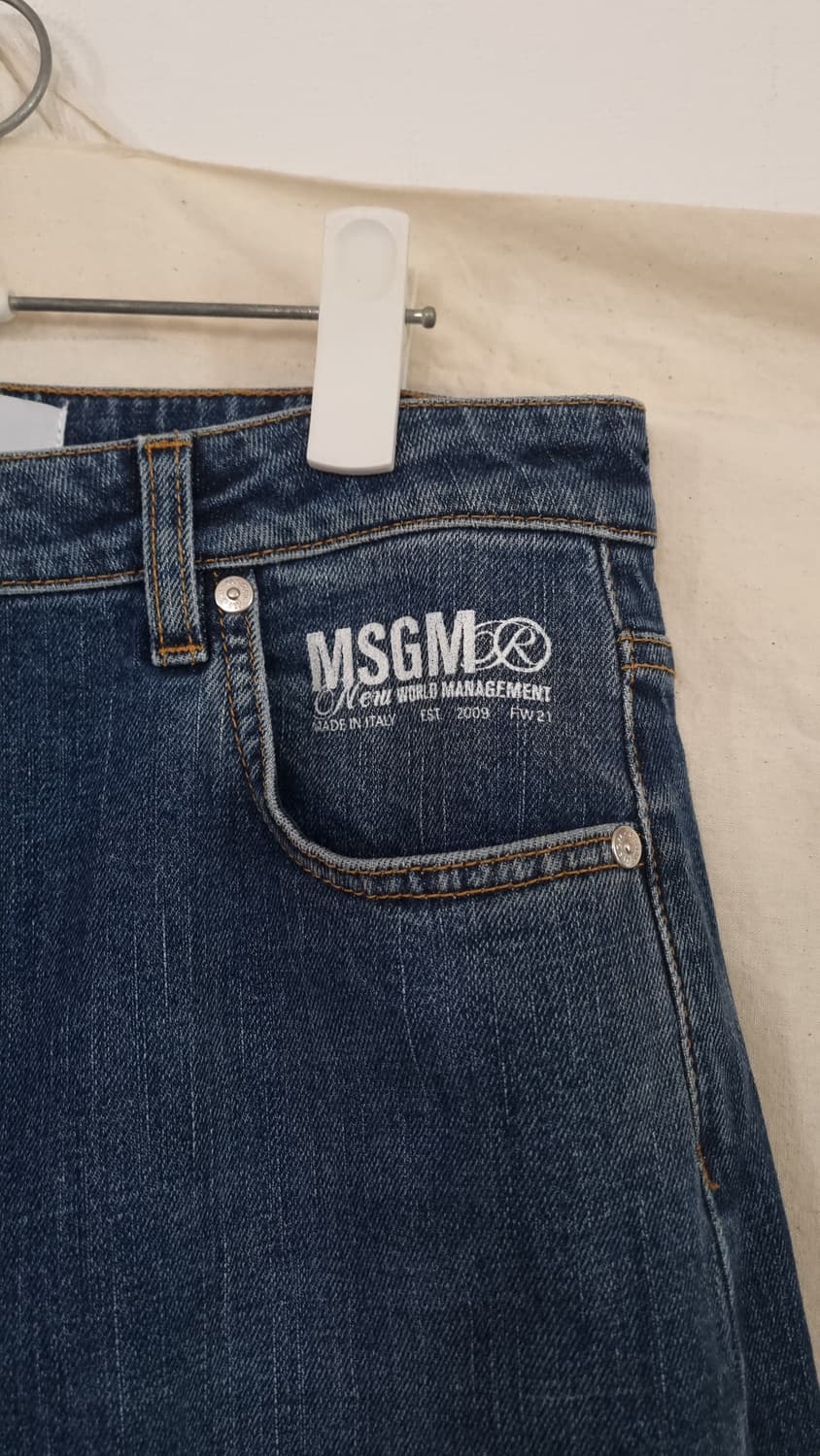MSGM 하이웨스트 데님 스키니진- 메이드 인 이태리(44) 상품이미지3