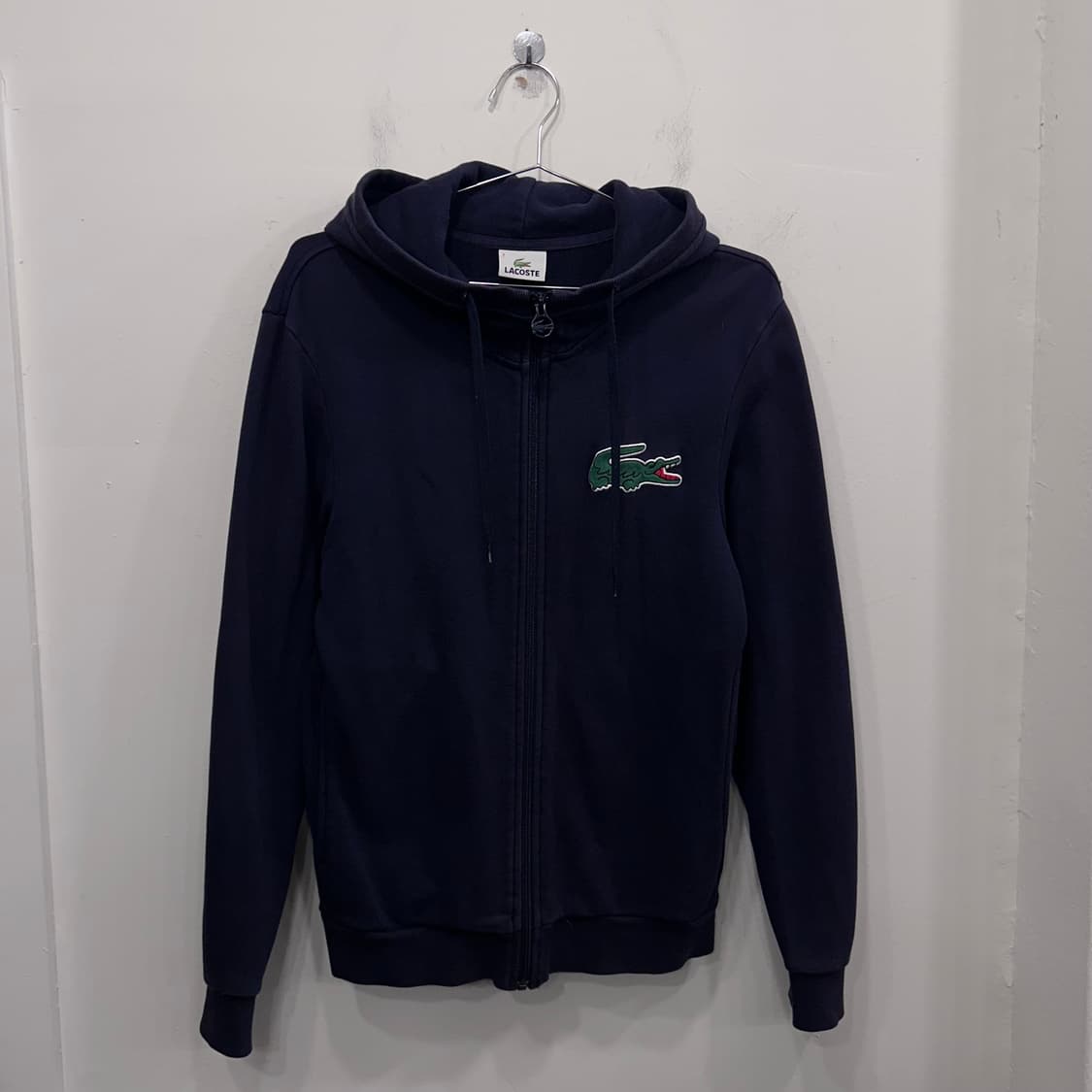 라코스테 빅 크로커다일 와펜 후드집업 상품이미지2