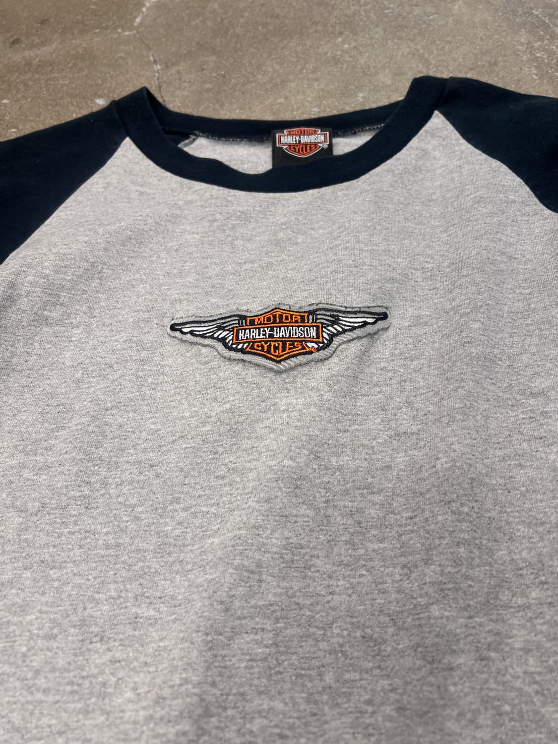 할리데이비슨 레글런 7부 티셔츠 상품이미지2