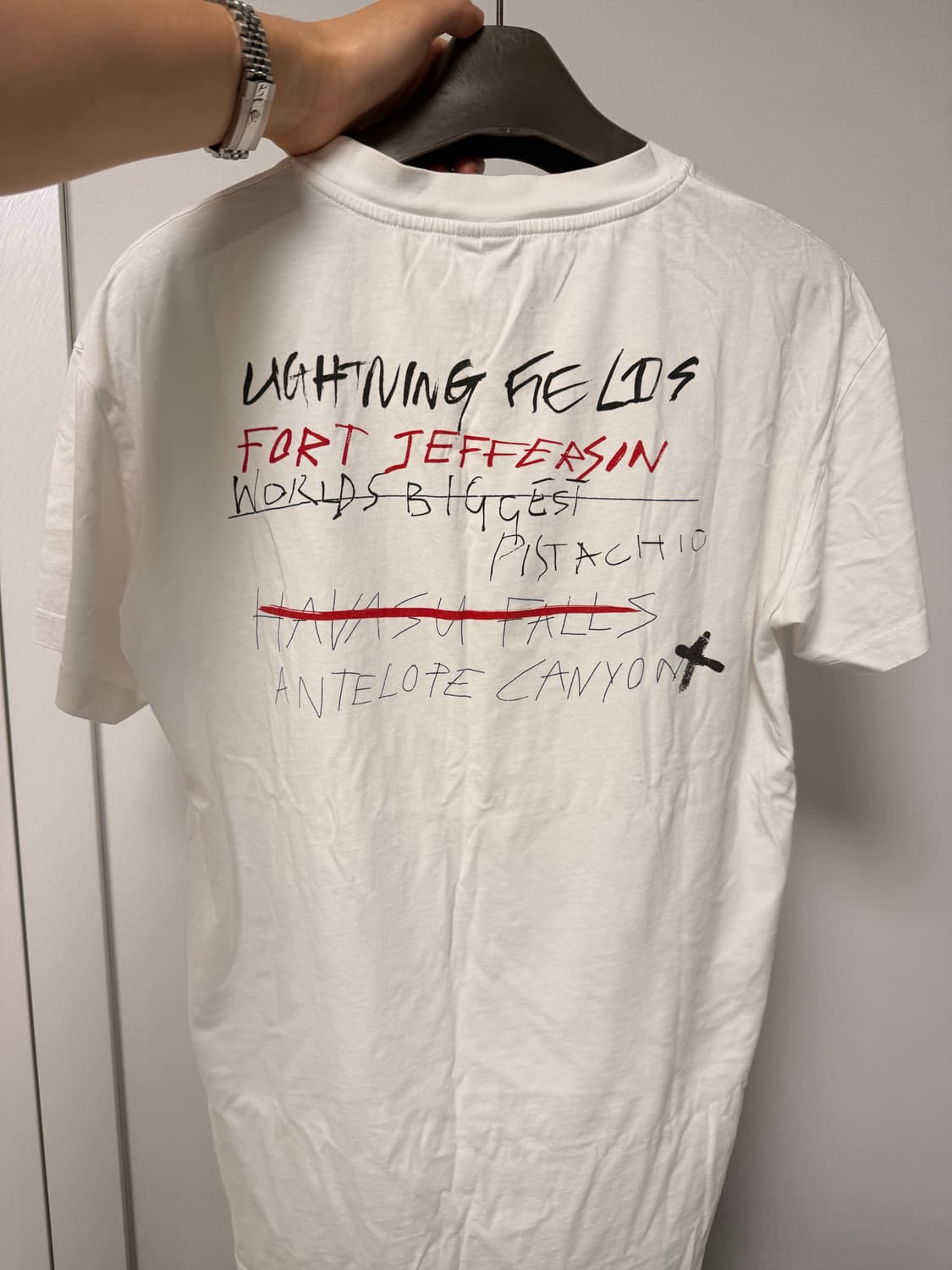 알렉산더맥퀸 반팔티 상품이미지2