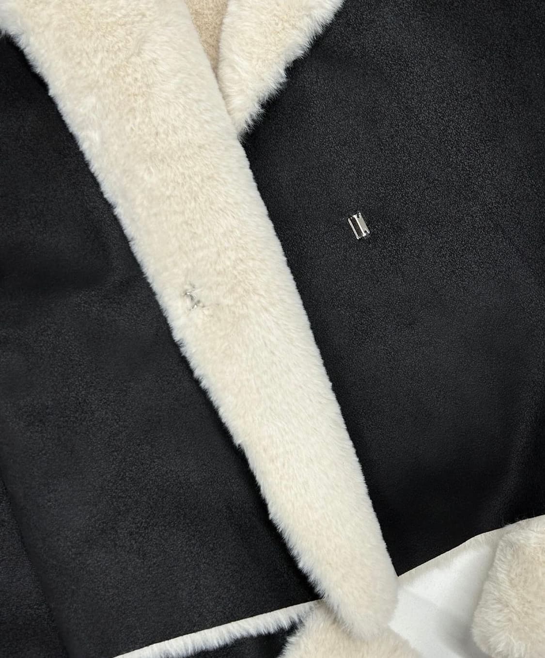 페일제이드 시어링 자켓 무스탕 블랙 상품이미지9