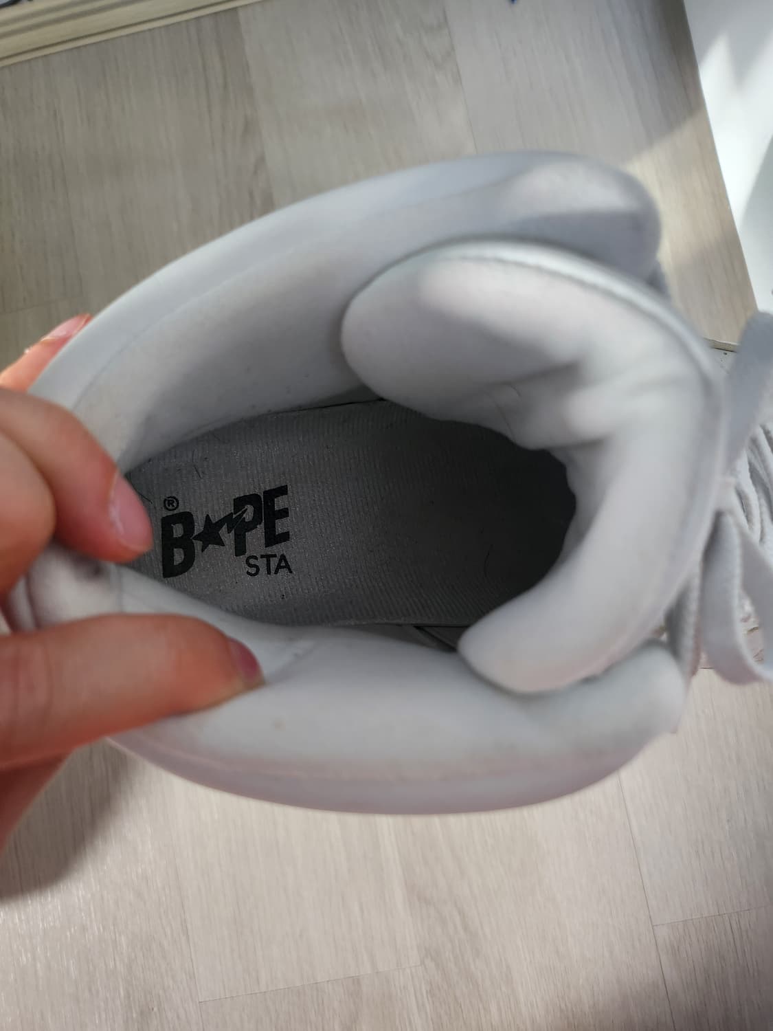 (희귀) 베이프 샤크 클라우드 신발 상품이미지4