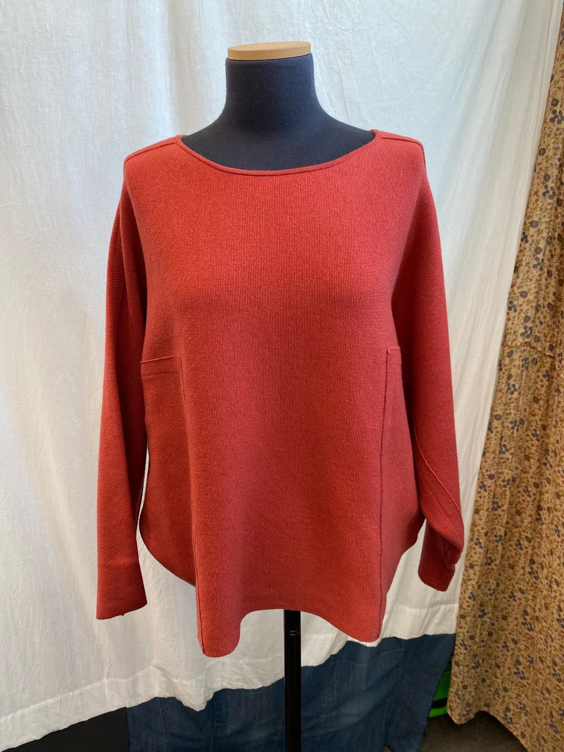 DOMAMARIE 적갈색 오버핏 니트(F/미사용품) 상품이미지1