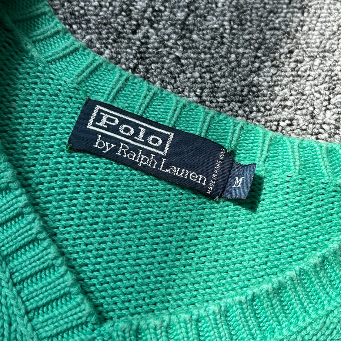 폴로 랄프로렌 민트 브이넥 니트  상품이미지9