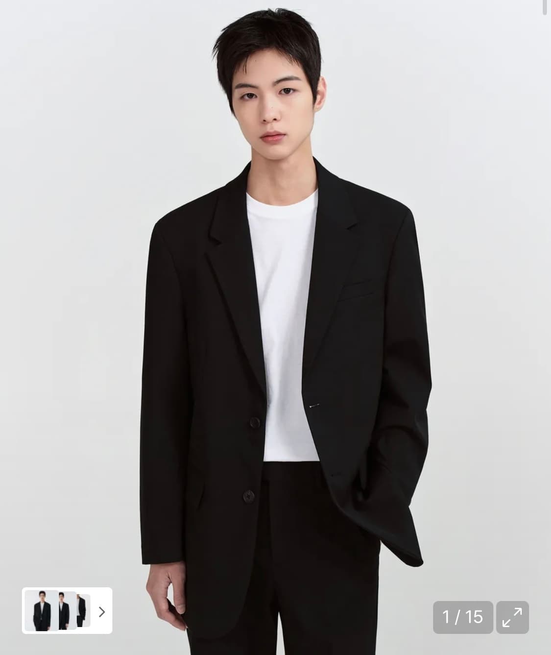 무신사스탠다드 오버사이즈 블레이저 m 상품이미지2