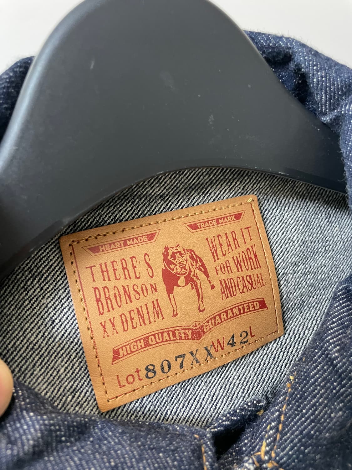(42) 브론슨 807xx 2세대 데님자켓 상품이미지4