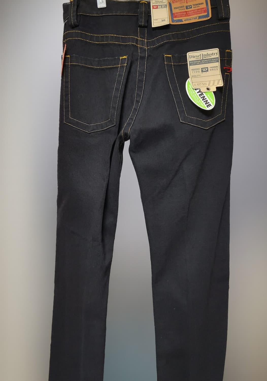 빈티지 디젤 블랙 청바지 데님 상품 상품이미지2