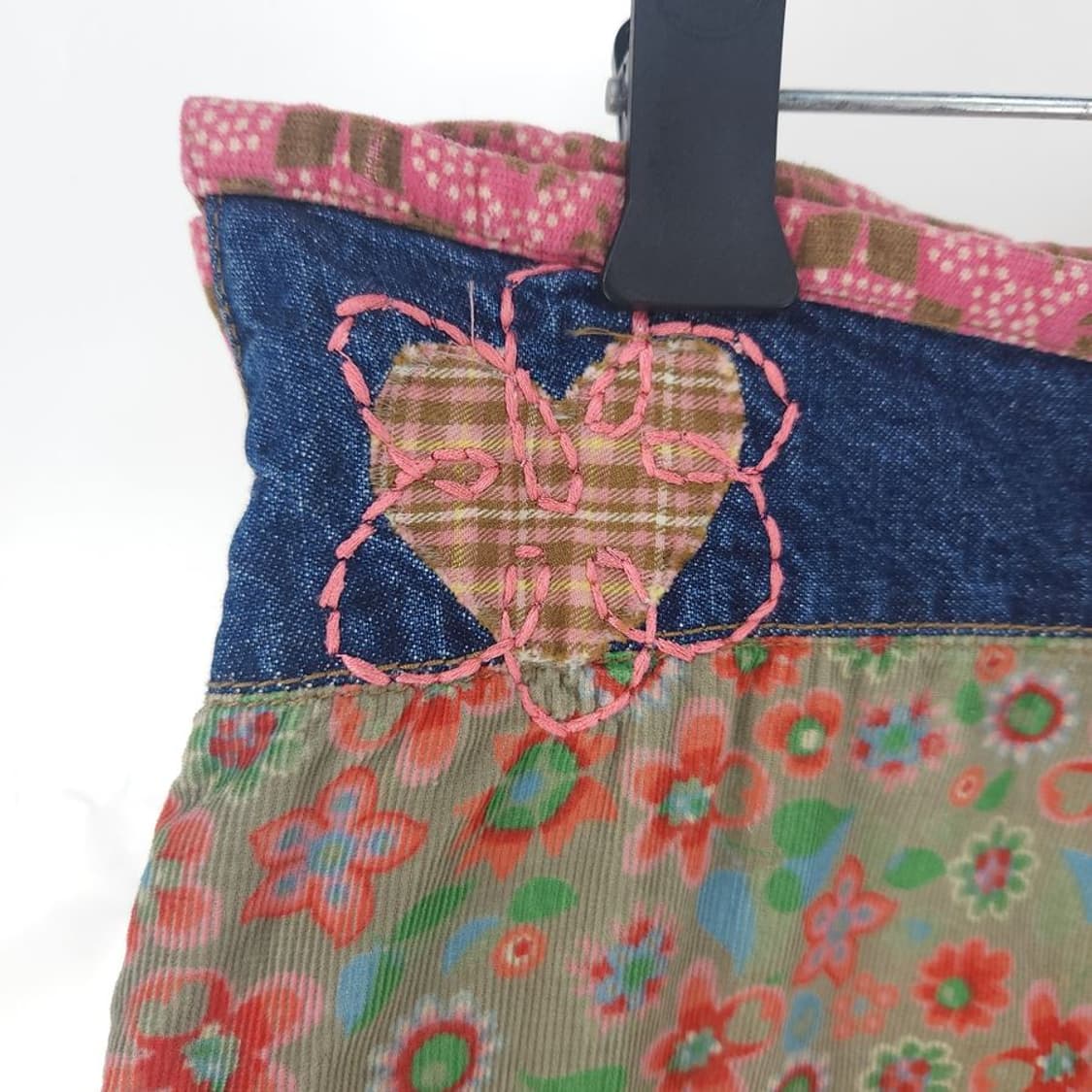 [여36]오일릴리 자수 데님 스커트[Y61-143] 상품이미지6