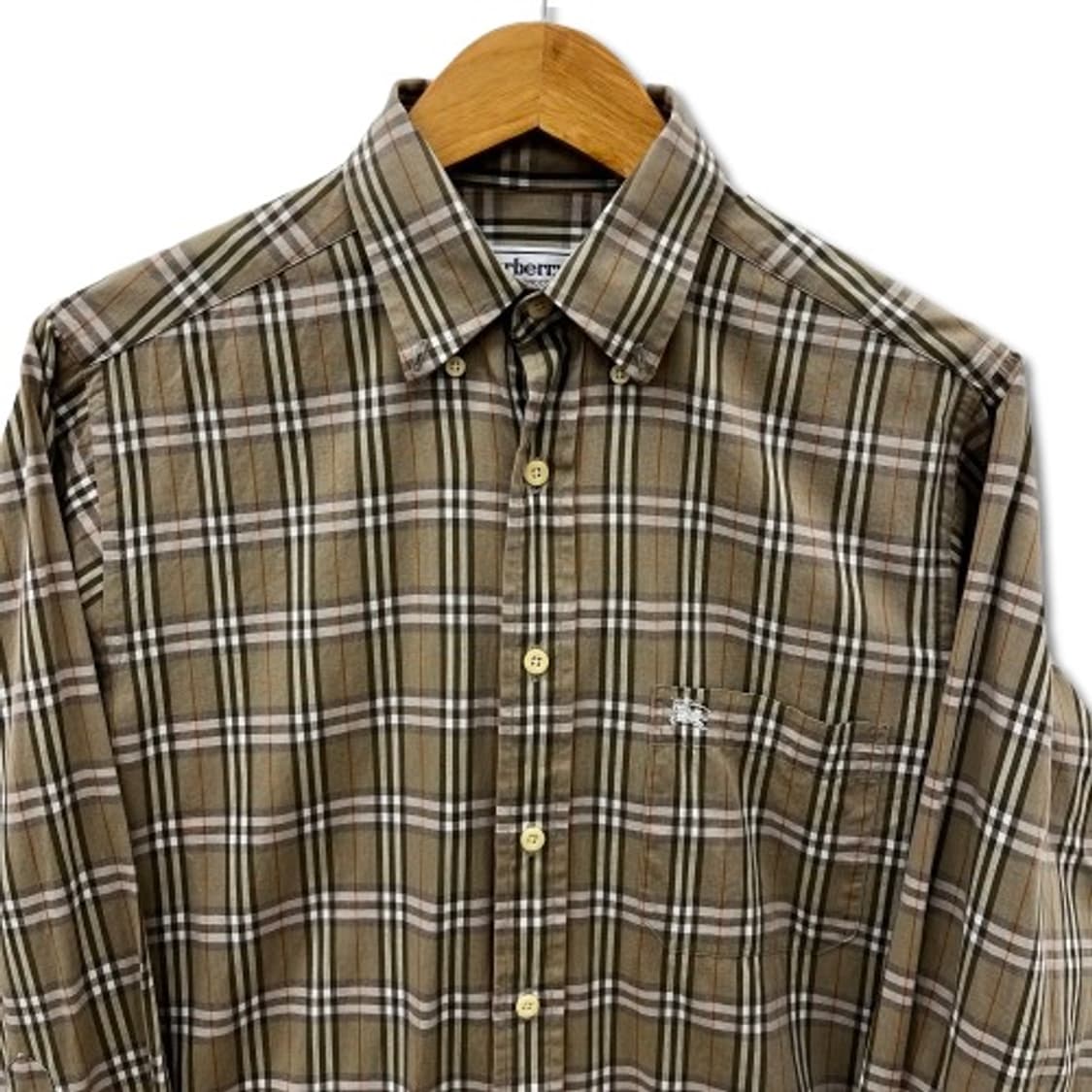 버버리스 Burberrys 클래식 체크 코튼 셔츠 상품이미지3