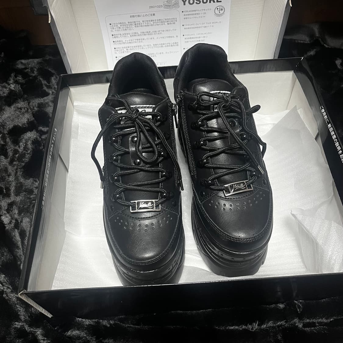 요스케 통굽 9cm 230 펑크 스탠딩화 서브컬쳐 양지뢰 상품이미지1