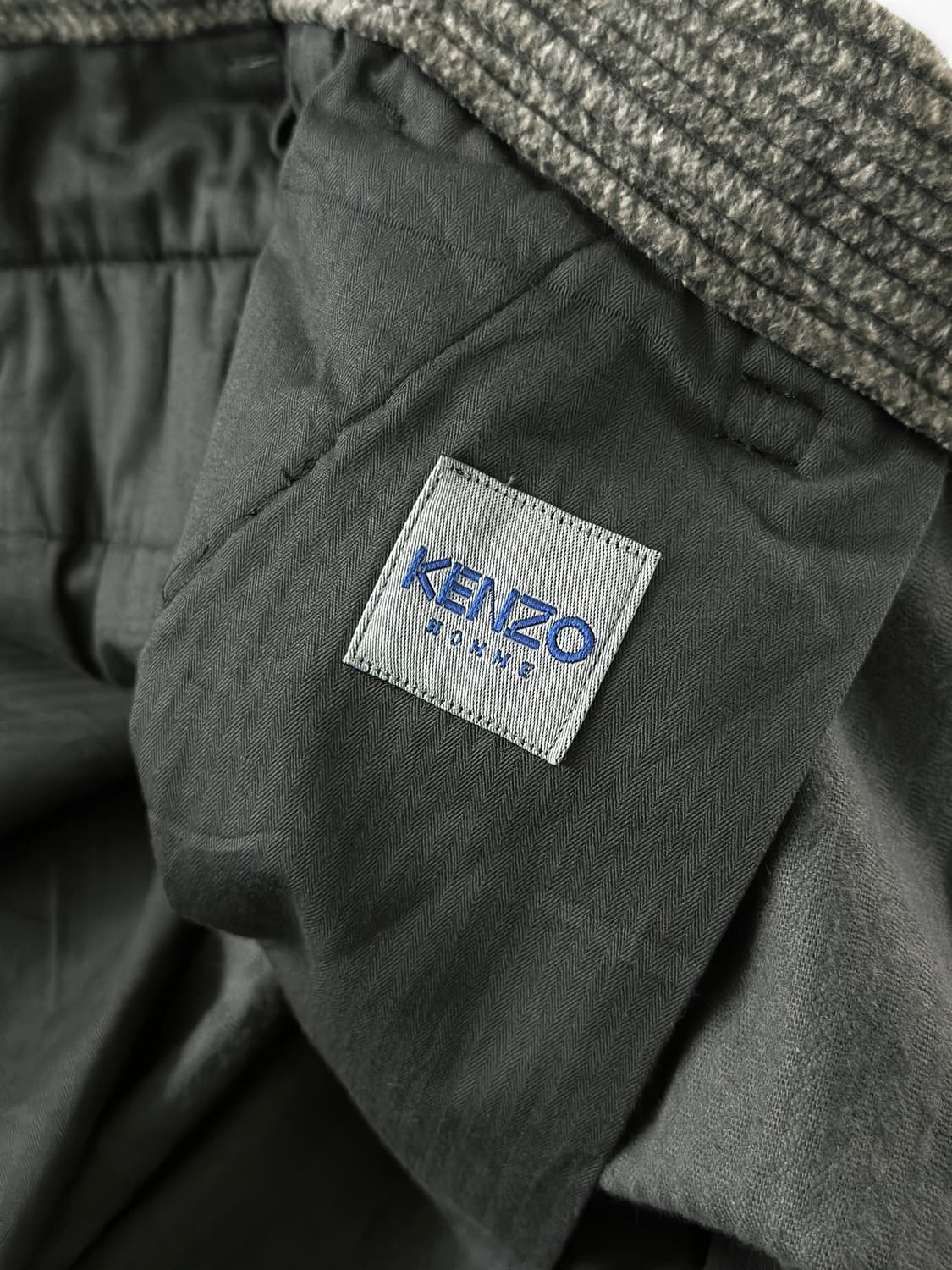 90s 빈티지 겐조 옴므 핀턱 와이드 코듀로이 팬츠 상품이미지6