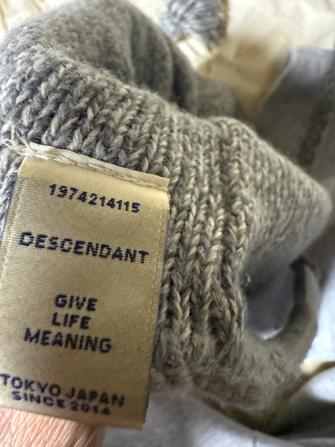 디센던트 니트비니 95000원 상품이미지5