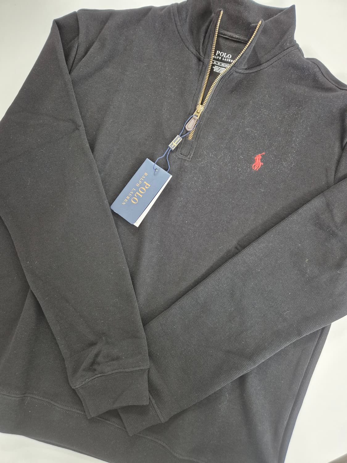 폴로 코튼 집업 L, XL (새상품) 상품이미지3