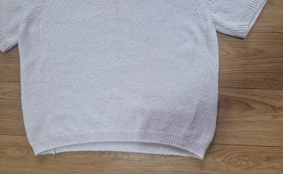 르바 Levar 부클 반팔 니트티 (라일락) 상품이미지6