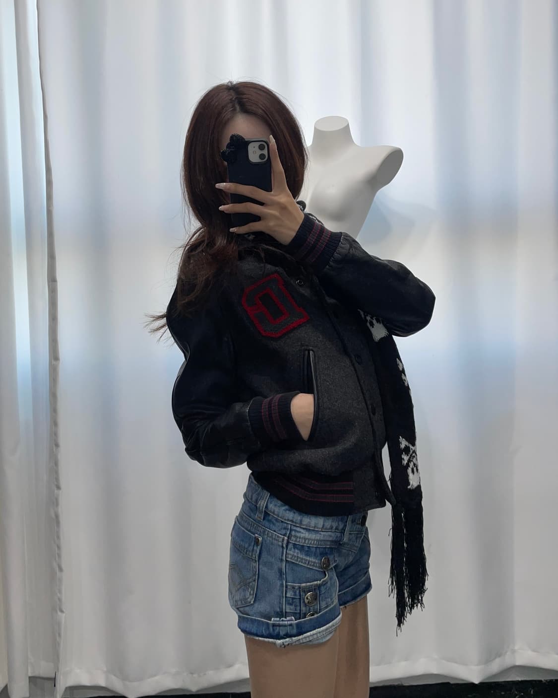 🎸DIESEL 레더 바시티 자켓🎸 상품이미지3