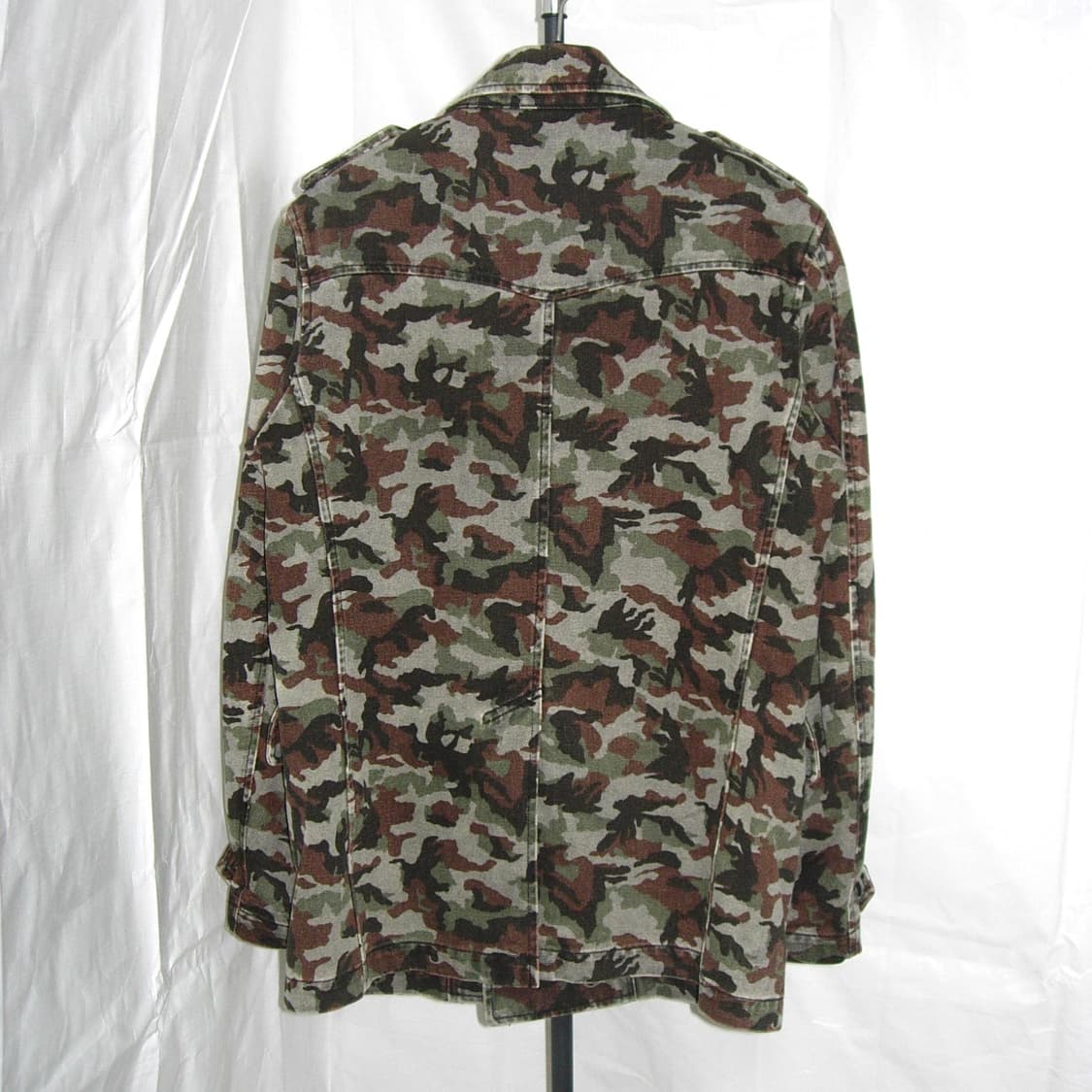 카모 피코트 자켓 상품이미지2