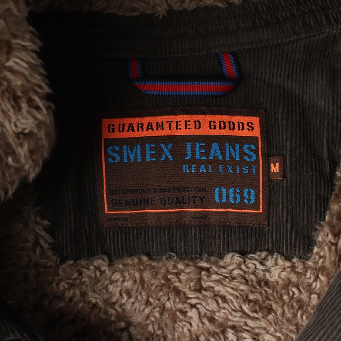 빈티지 딥브라운 코듀로이 셰르파 트러커 자켓 M 상품이미지6