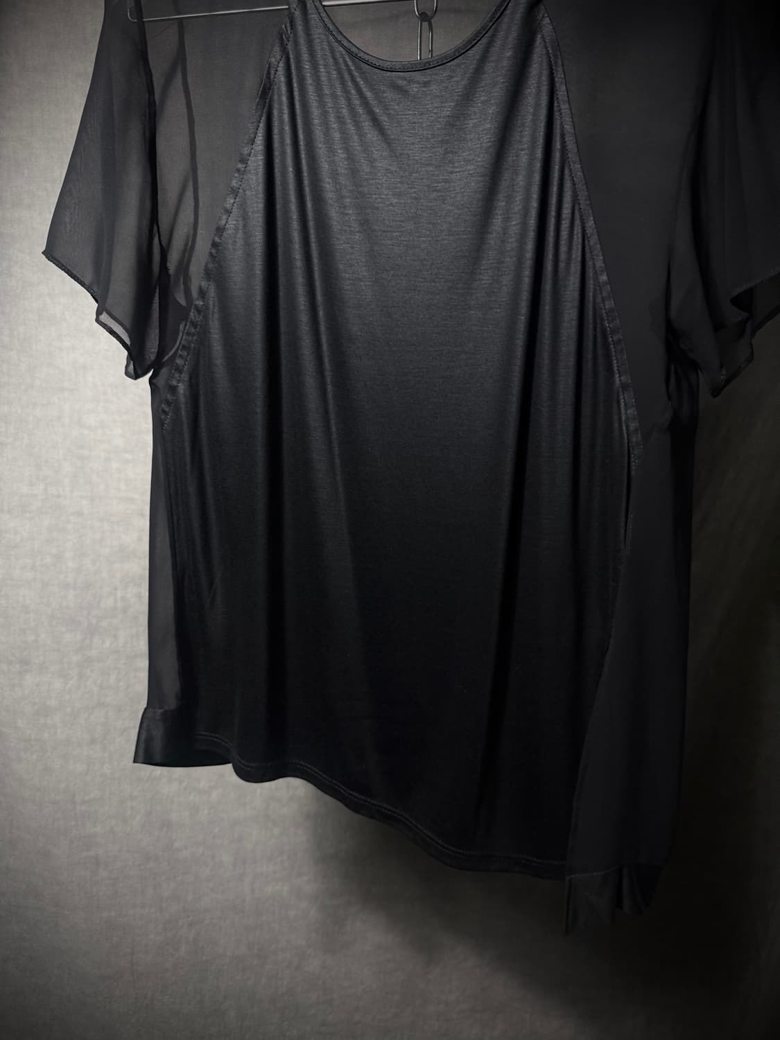 Helmut Lang Sheer Asymmetric Top 상품이미지2