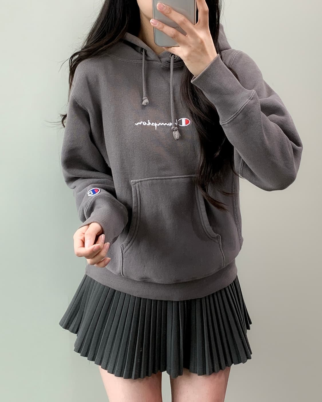 챔피온 리버스위브 후드티  상품이미지1