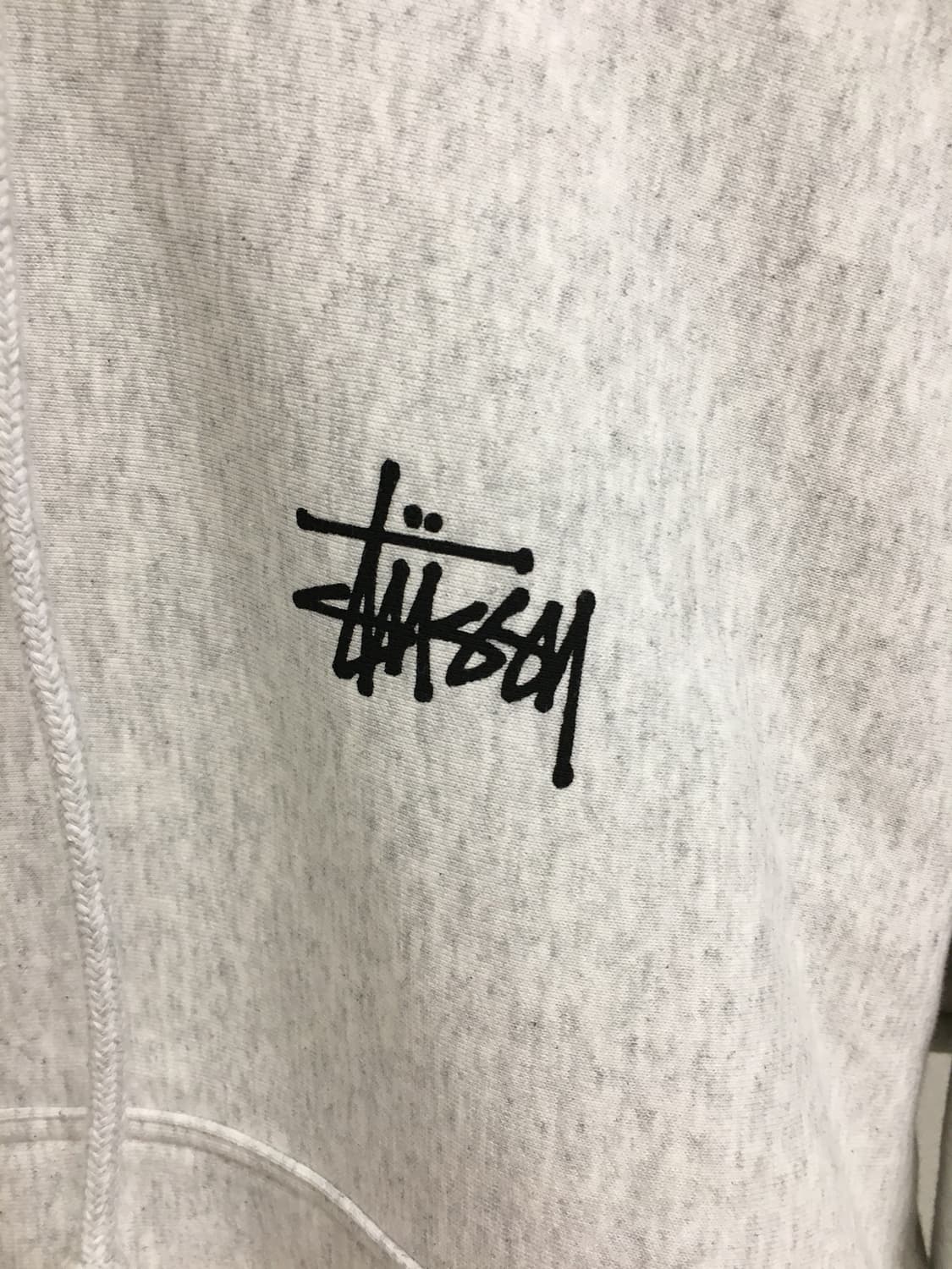 스투시 기모 멜란지 후드티 상품이미지4