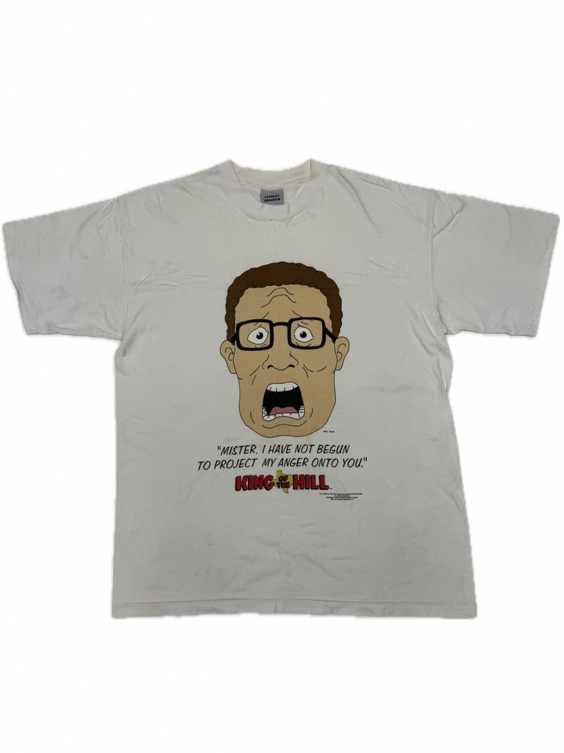 90s 킹 오브 더 힐 카툰 빈티지 티셔츠 XL 상품이미지1