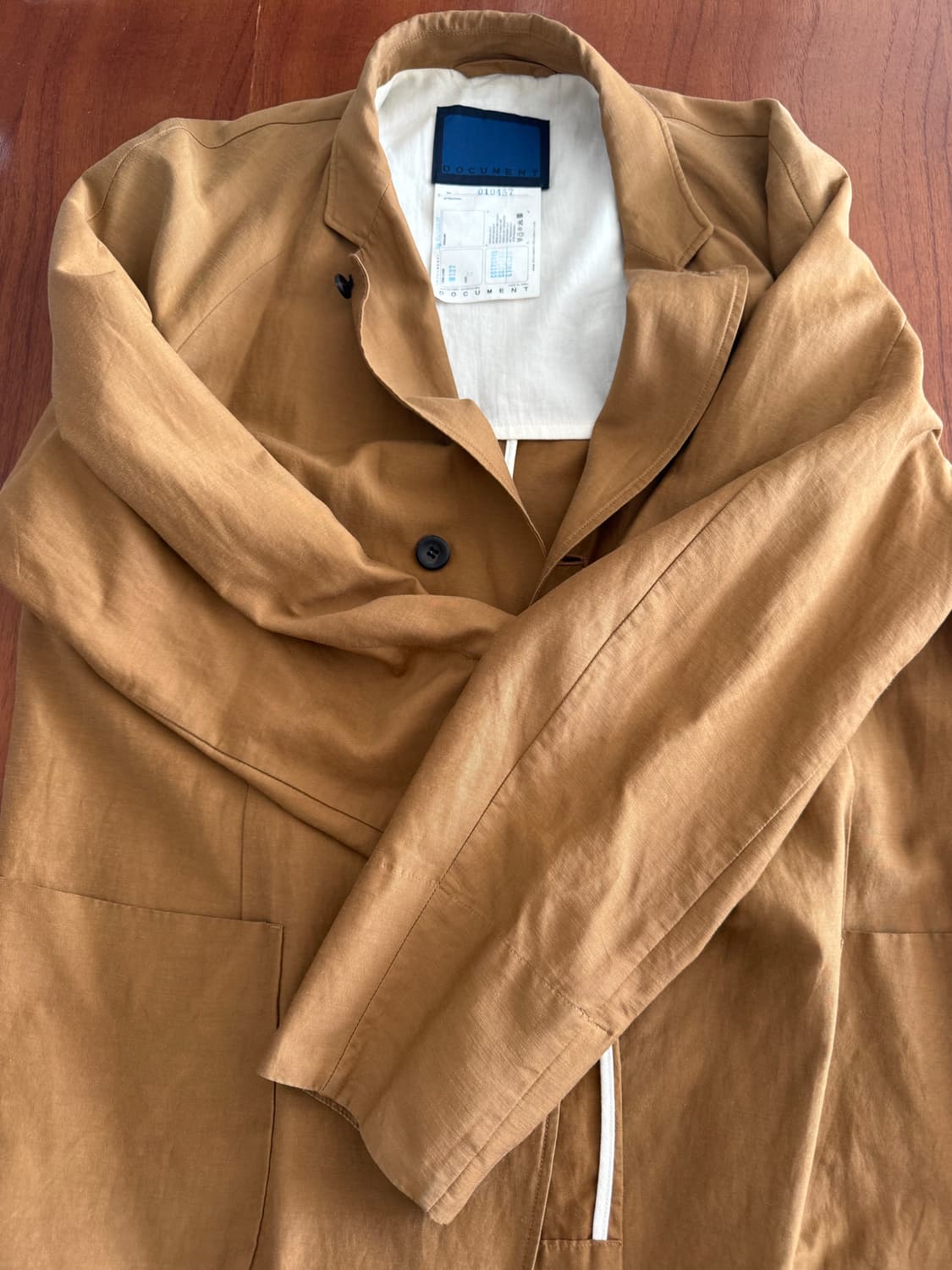 도큐먼트 래글런 블레이저 상품이미지2