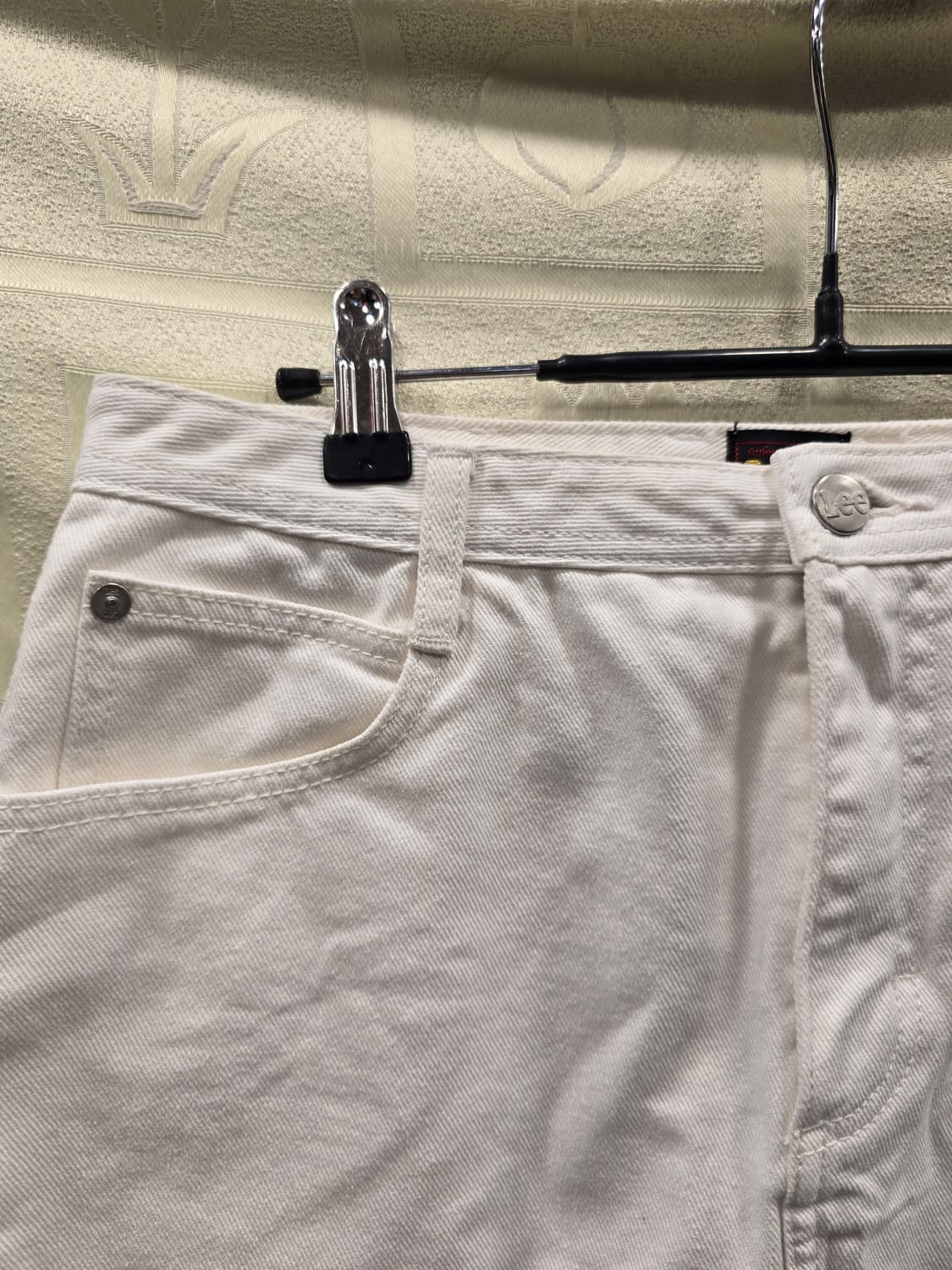 리 LEE 화이트 흰청치마 데님스커트 28~29 상품이미지2