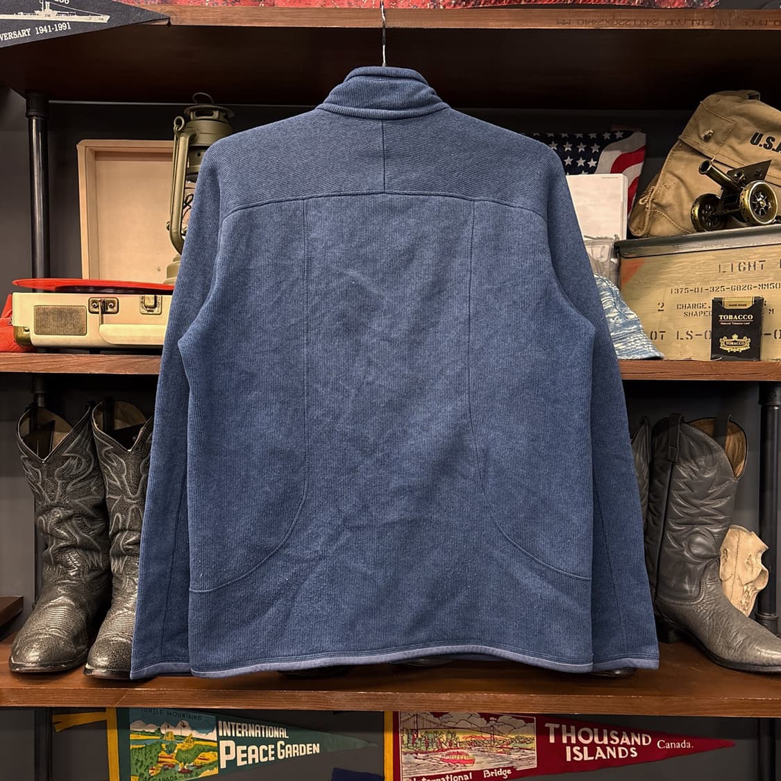 파타고니아 맨즈 베터 스웨터 플리스 풀집업 자켓 스톤블루 N888 상품이미지2