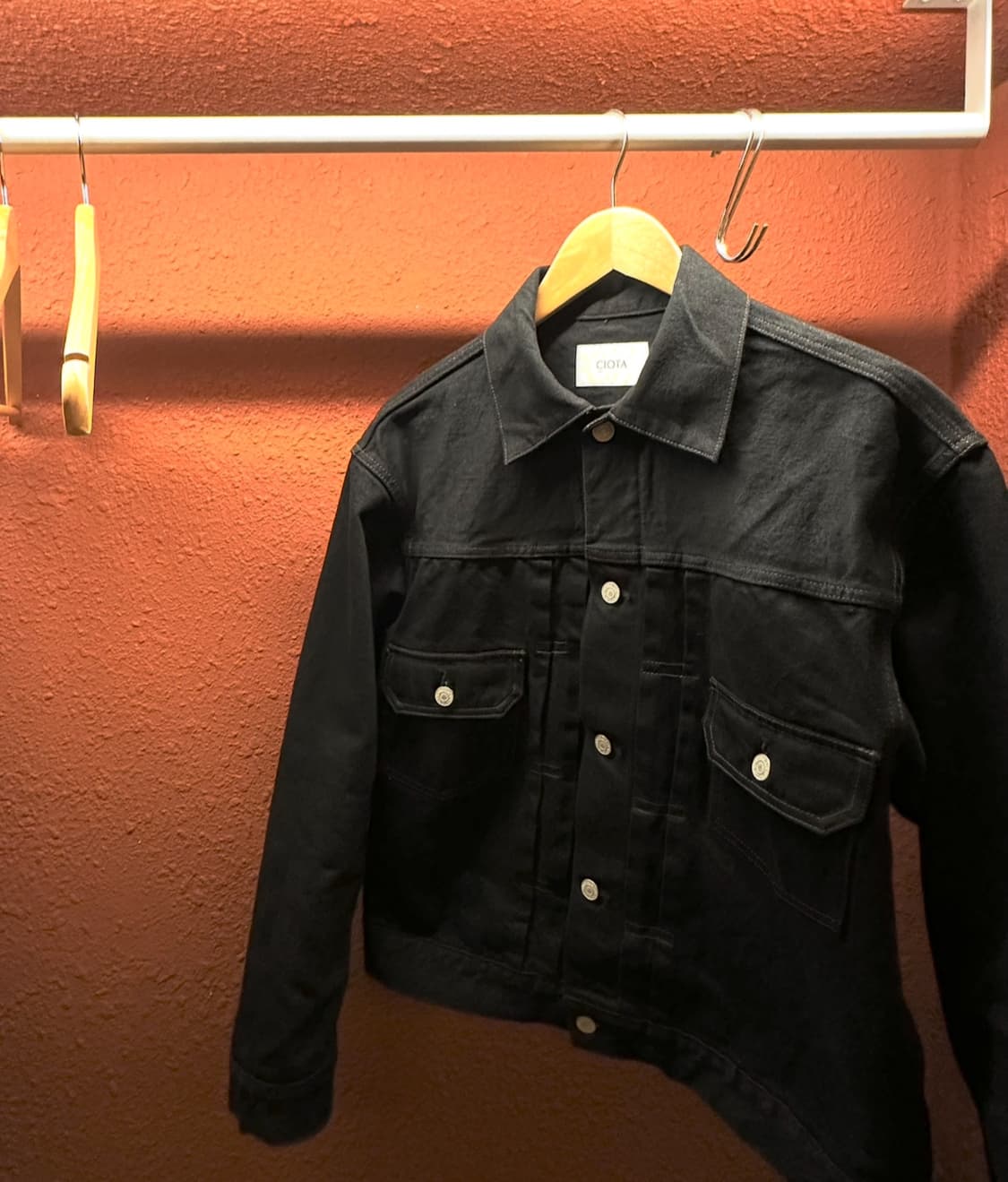 시오타 데님 자켓 double pocket 42size 상품이미지1