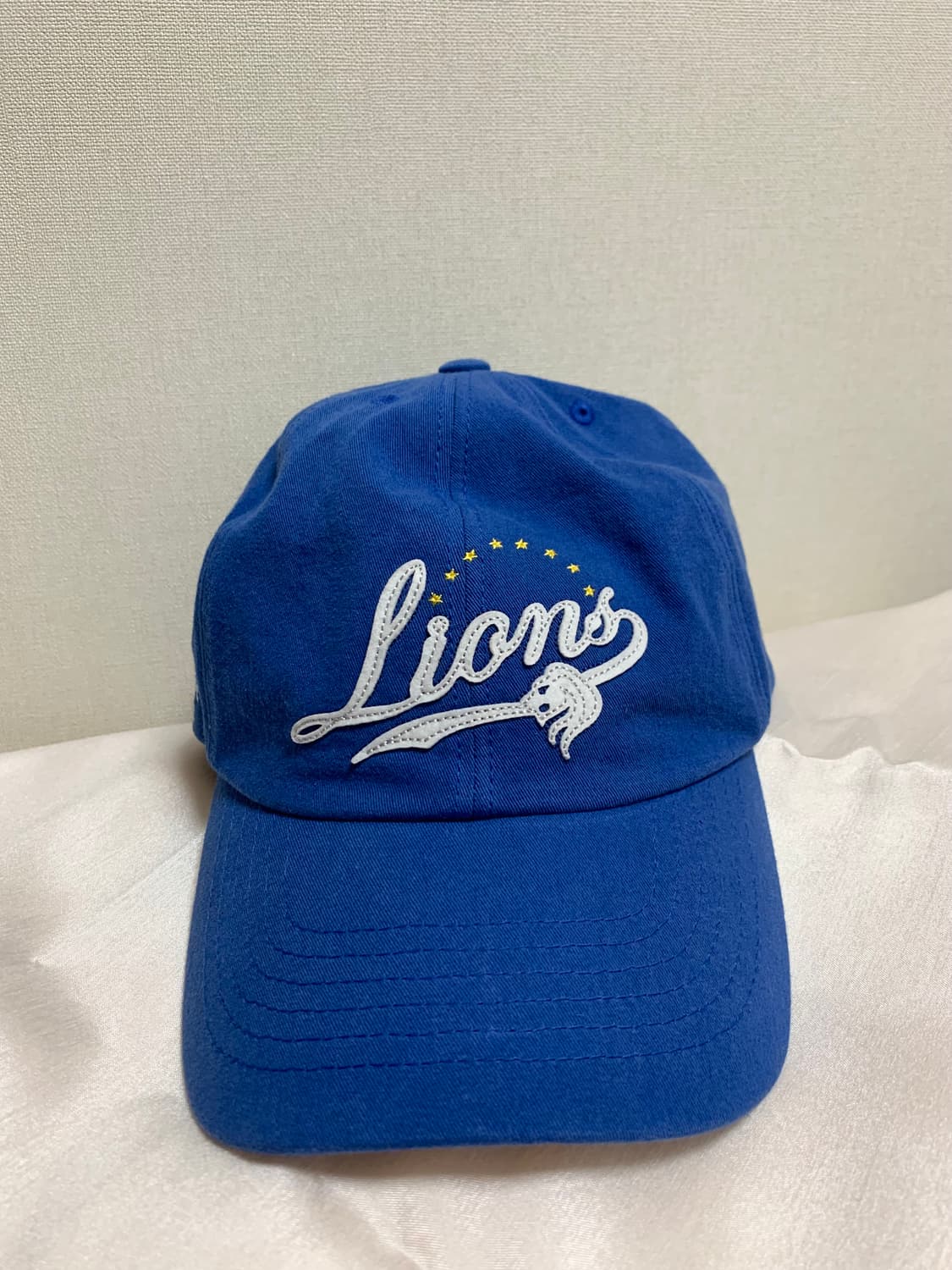 산산기어 x 삼성 라이온즈 스크립트 캡 블루 상품이미지1