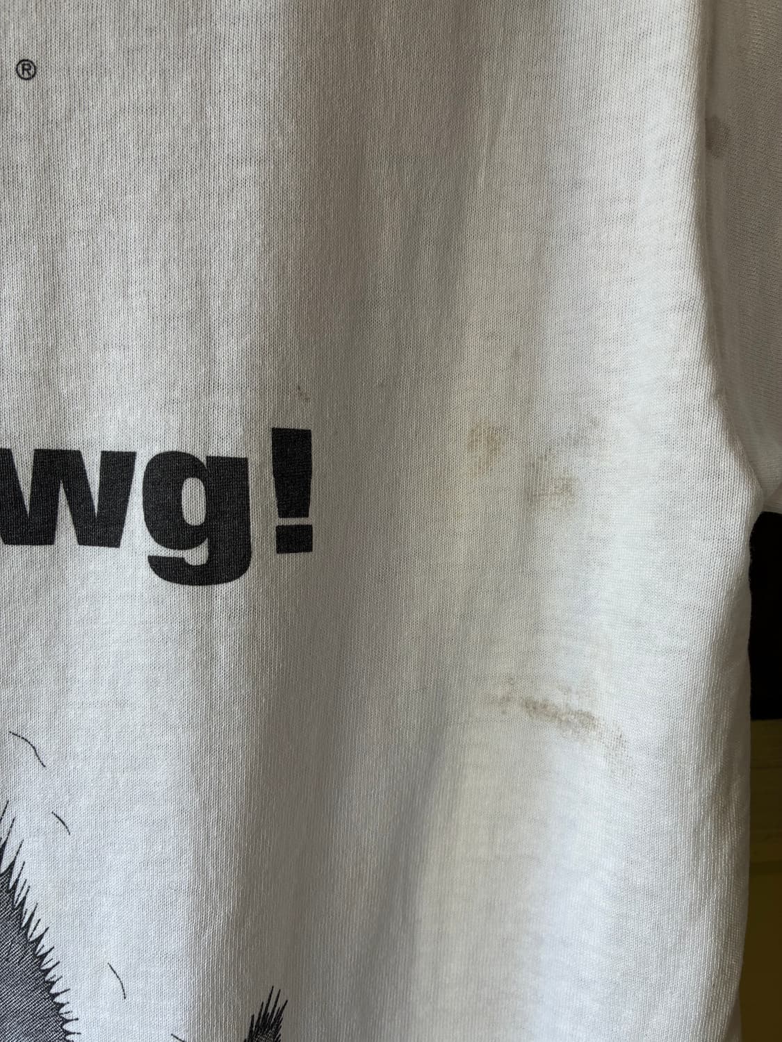 90’s Vintage “CAT / Ring Power” Pocket T 상품이미지9