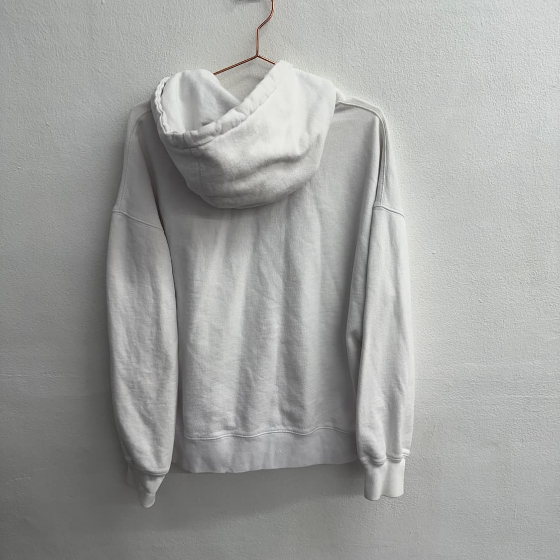 스투시 월드 투어 파커 스웨트 화이트 로고 후드티 S 상품이미지5