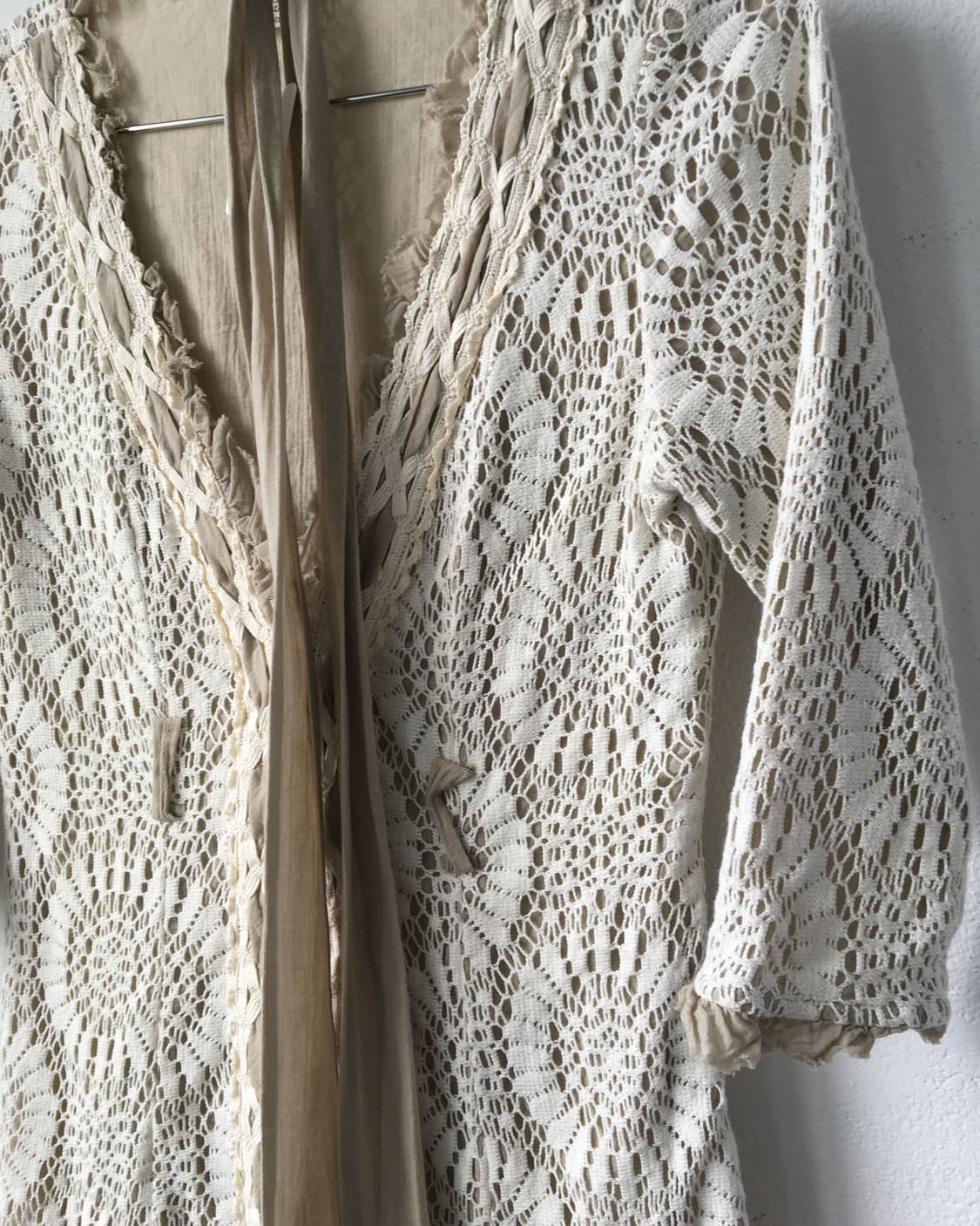 Crochet tied cardigan 상품이미지4