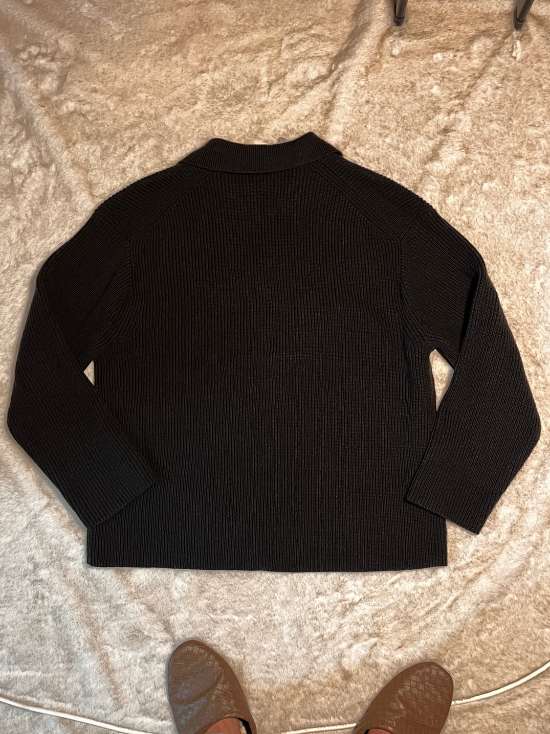 아르켓 니트 폴로 점퍼 M사이즈 상품이미지8