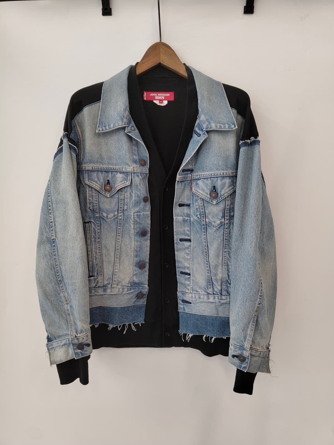 준야와타나베 리바이스 가디건 패널 자켓 상품이미지1