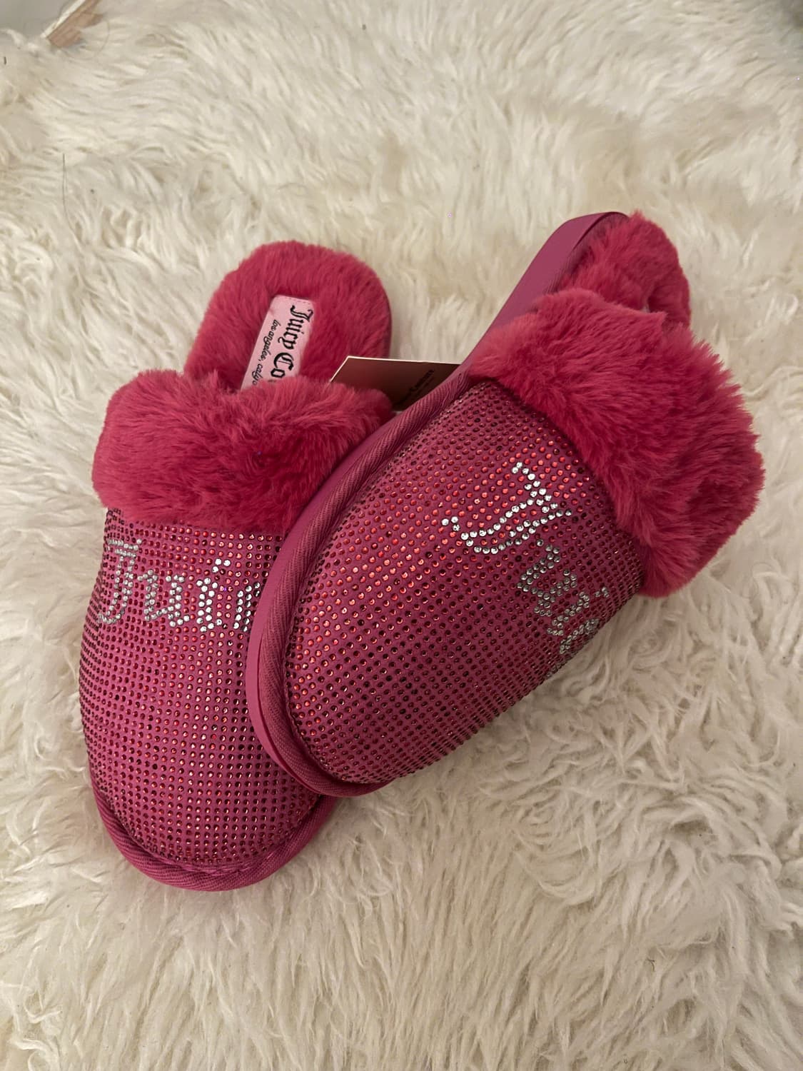 Juicy Couture Pink Slippers 상품이미지3
