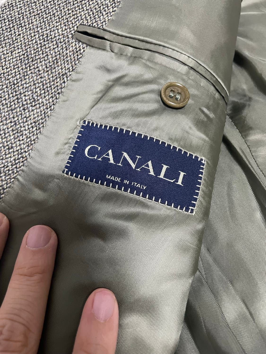CANALI 이태리제 105~110 2버튼 블레이저 상품이미지5