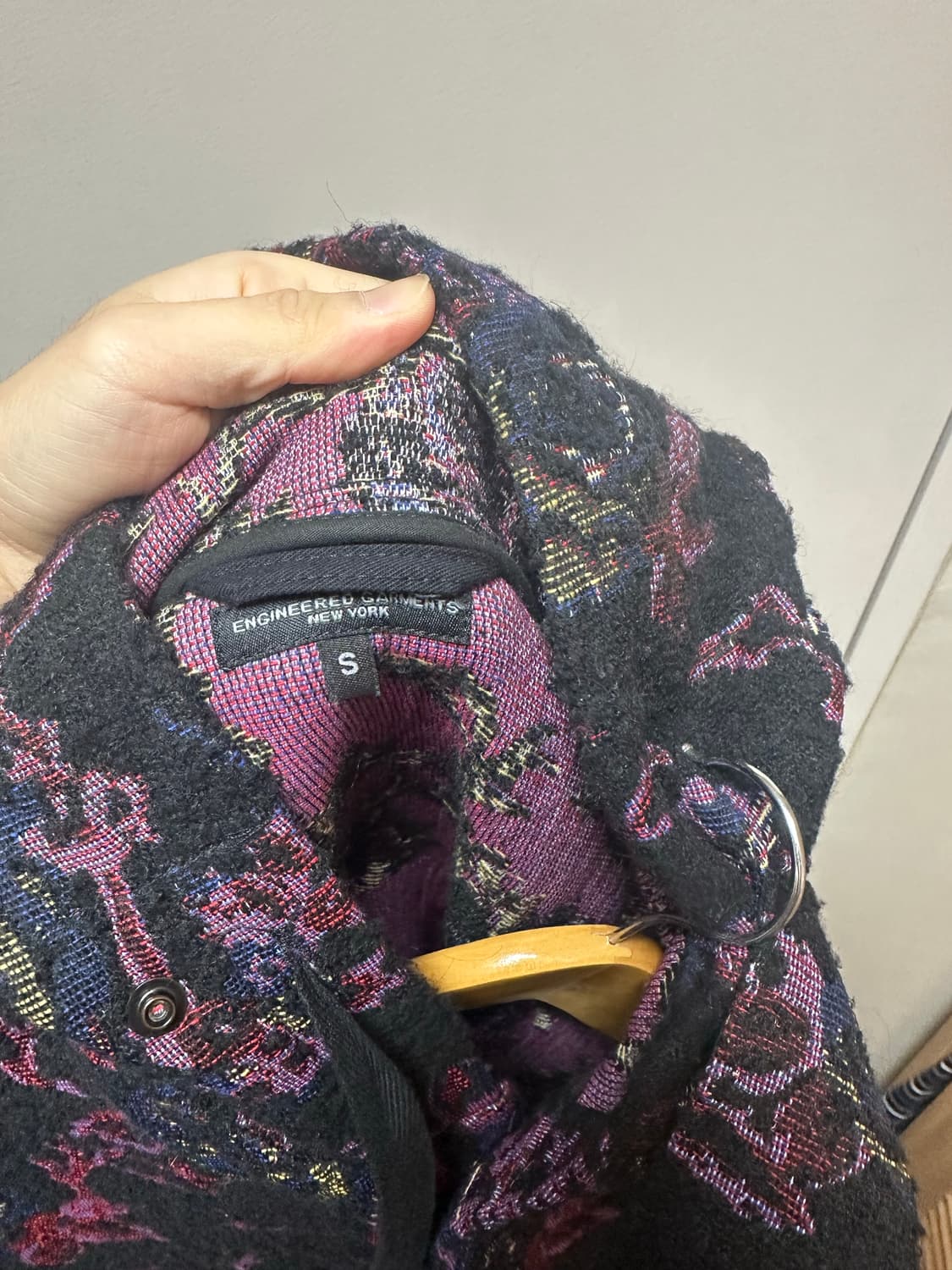 Engineered garments 플로럴 후드코트 상품이미지5