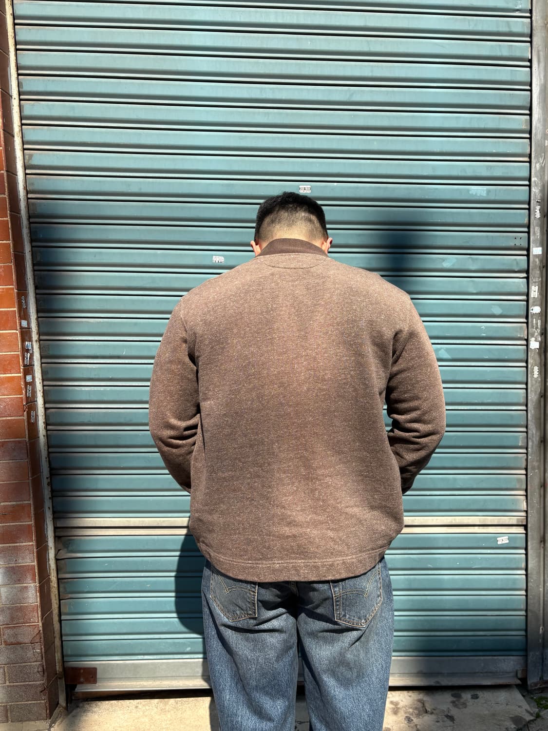 폴로 랄프로렌 밀리터리 멀티 포켓 브라운 배색 가디건 상품이미지3