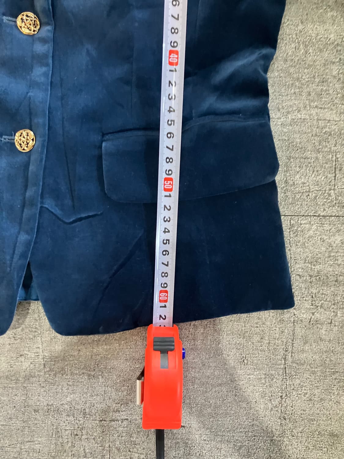 일본빈티지 Hiroko 보헤미안할메카지 벨벳자켓 상품이미지3