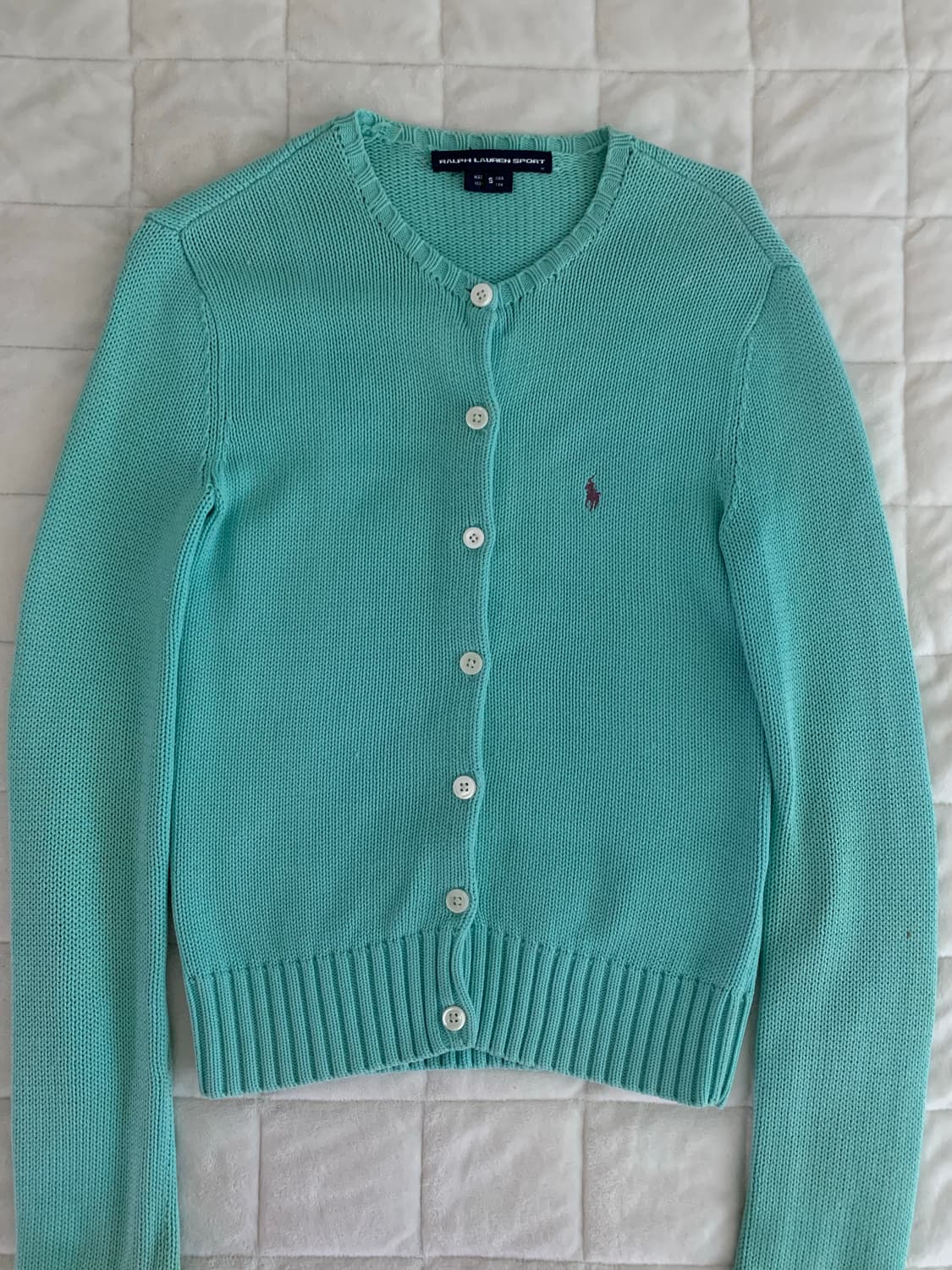 폴로랄프로렌 민트 니트 가디건 상품이미지1